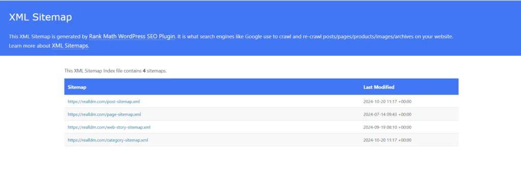 Sitemap In Hindi