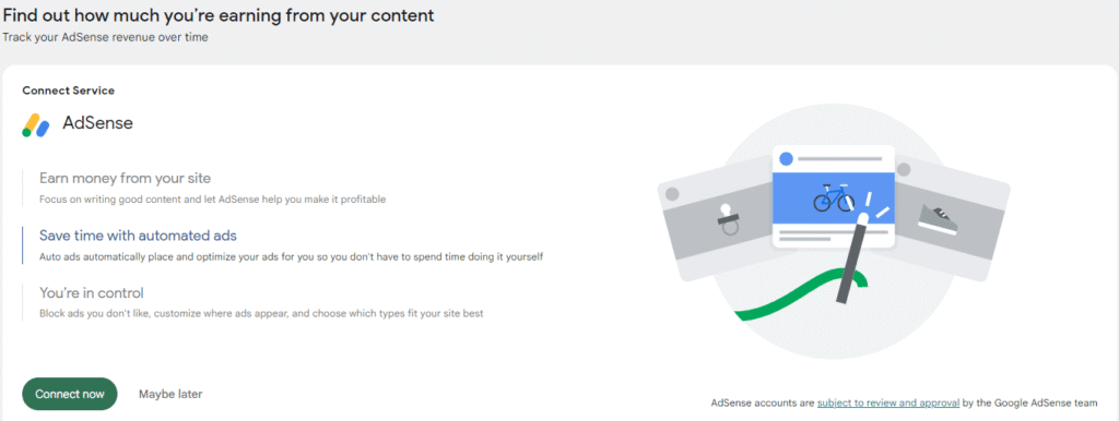 Google Site Kit google adsense