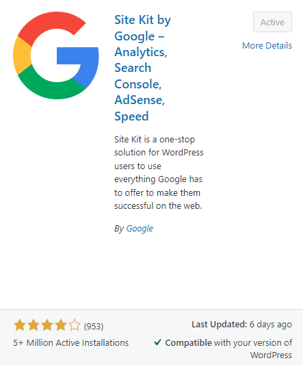 Google Site Kit