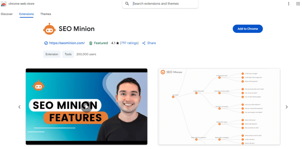 SEO Minion Extension