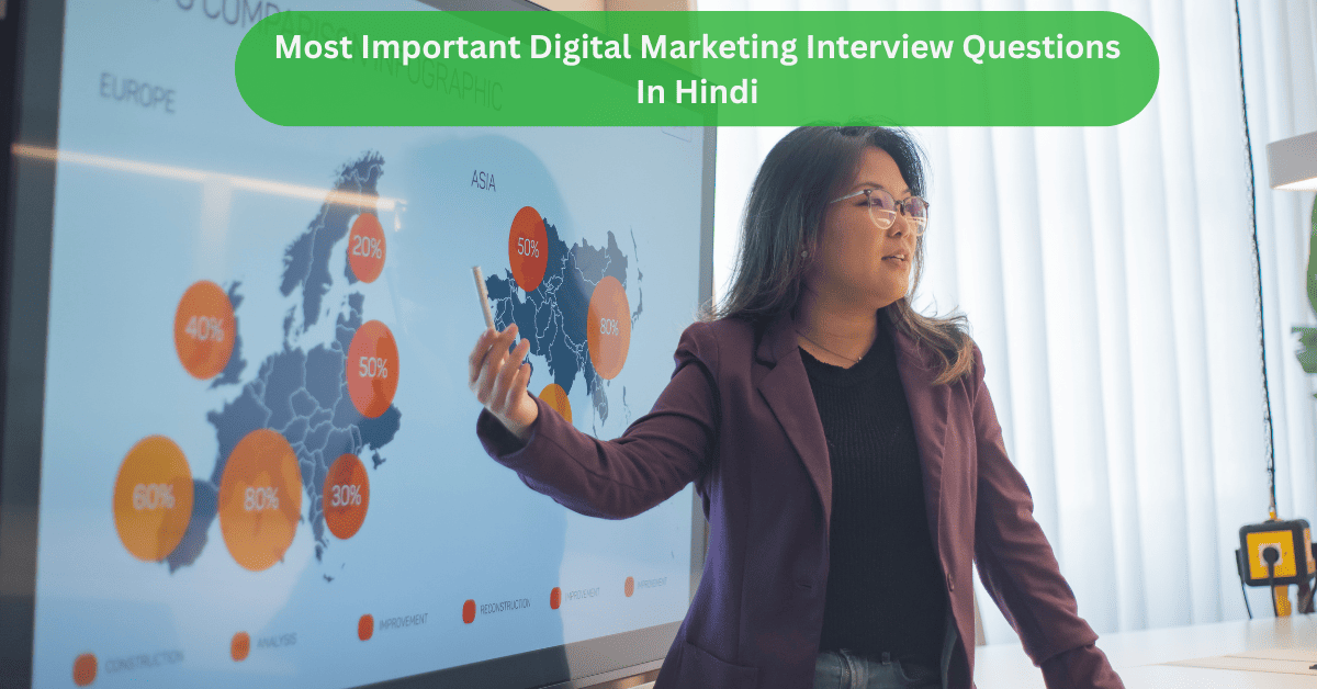 Digital Marketing Interview Questions