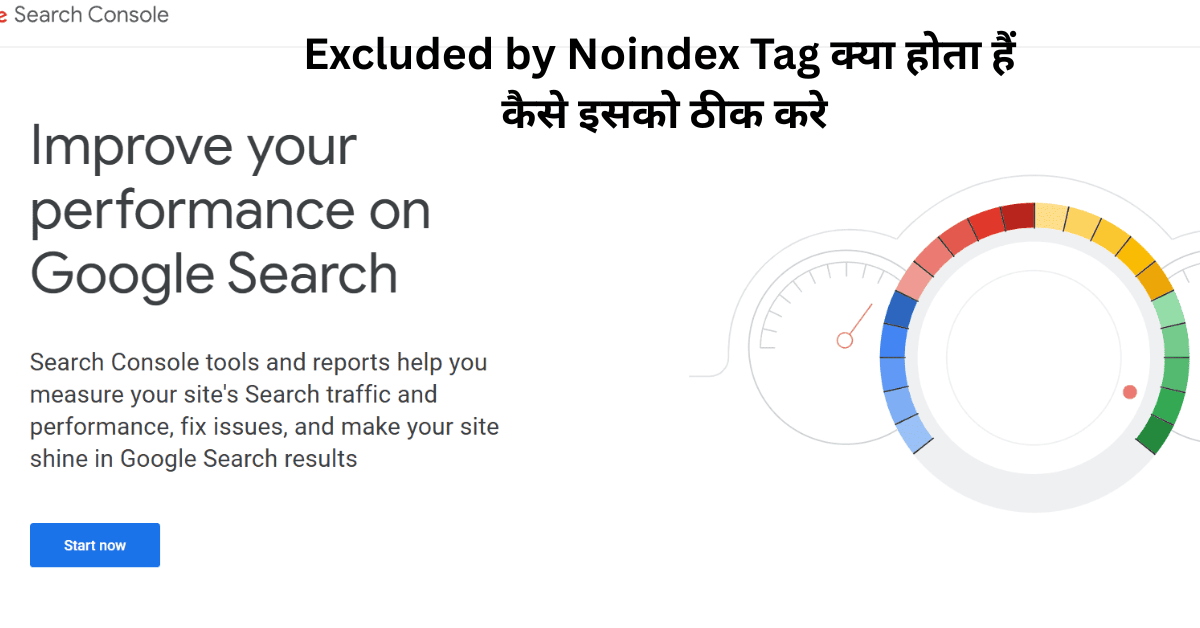 Excluded by Noindex Tag